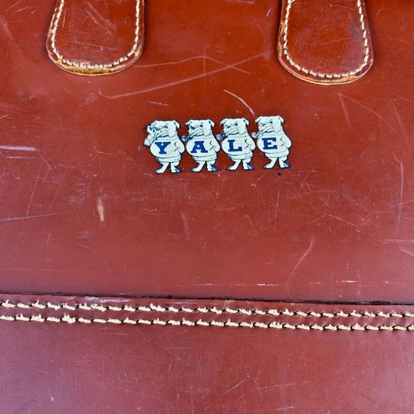 Vintage Top Grain Cowhide MAXIMILLIAN Suitcase - Picture 6 of 6